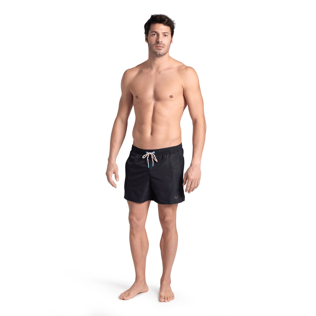 Arena - M Arena Pro_File Beach Short Logo - black/asphalt