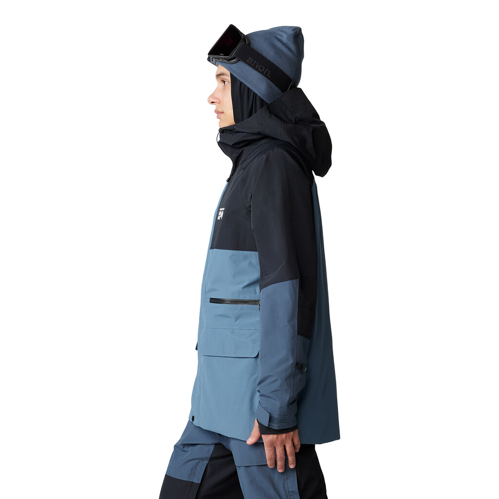 Mountain Hardwear - M First Tracks™ Jacket - asiatic blue, montauk blue, black 444