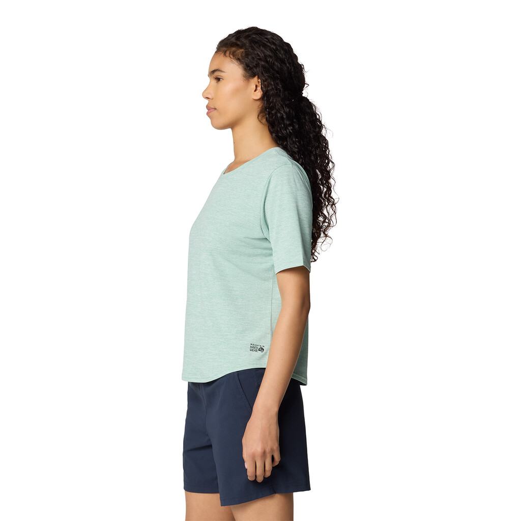 Mountain Hardwear - W Sunblocker™ Short Sleeve - mineral spring heather 335