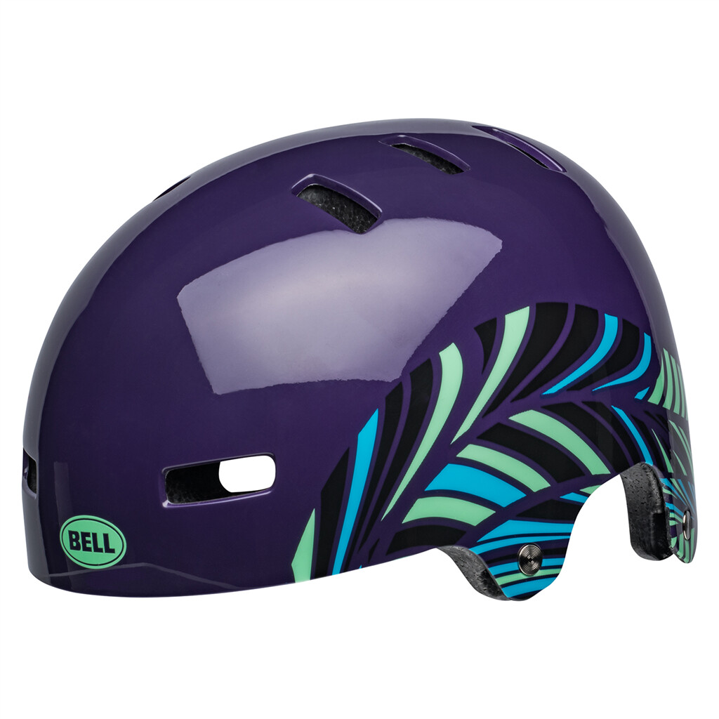 Bell - Local Helmet - gloss purple chapelle