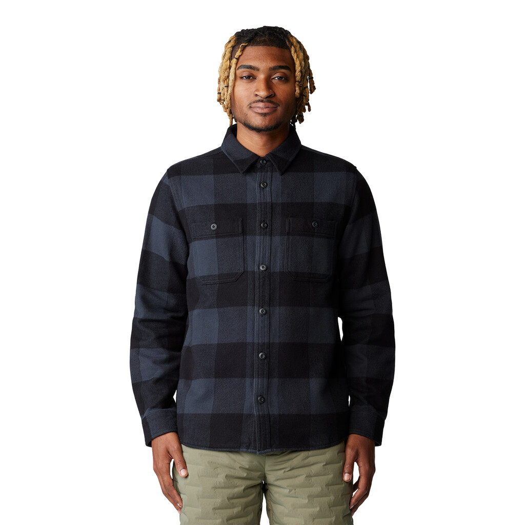 Mountain Hardwear - M Plusher™ Long Sleeve Shirt - black tatanka check print 012