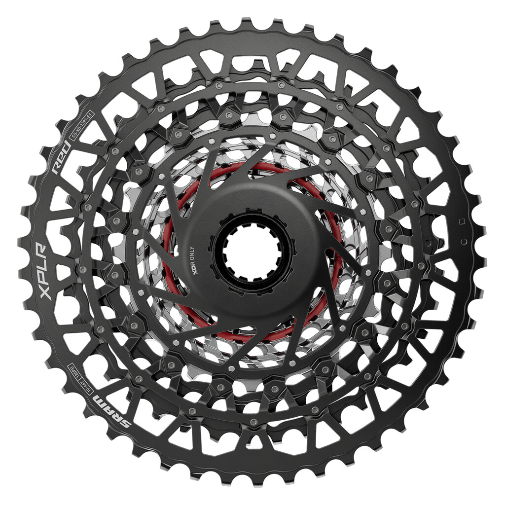 Sram - MY24 Cassette XG-1391 Red XPLR AXS 13SP	 - black/silver