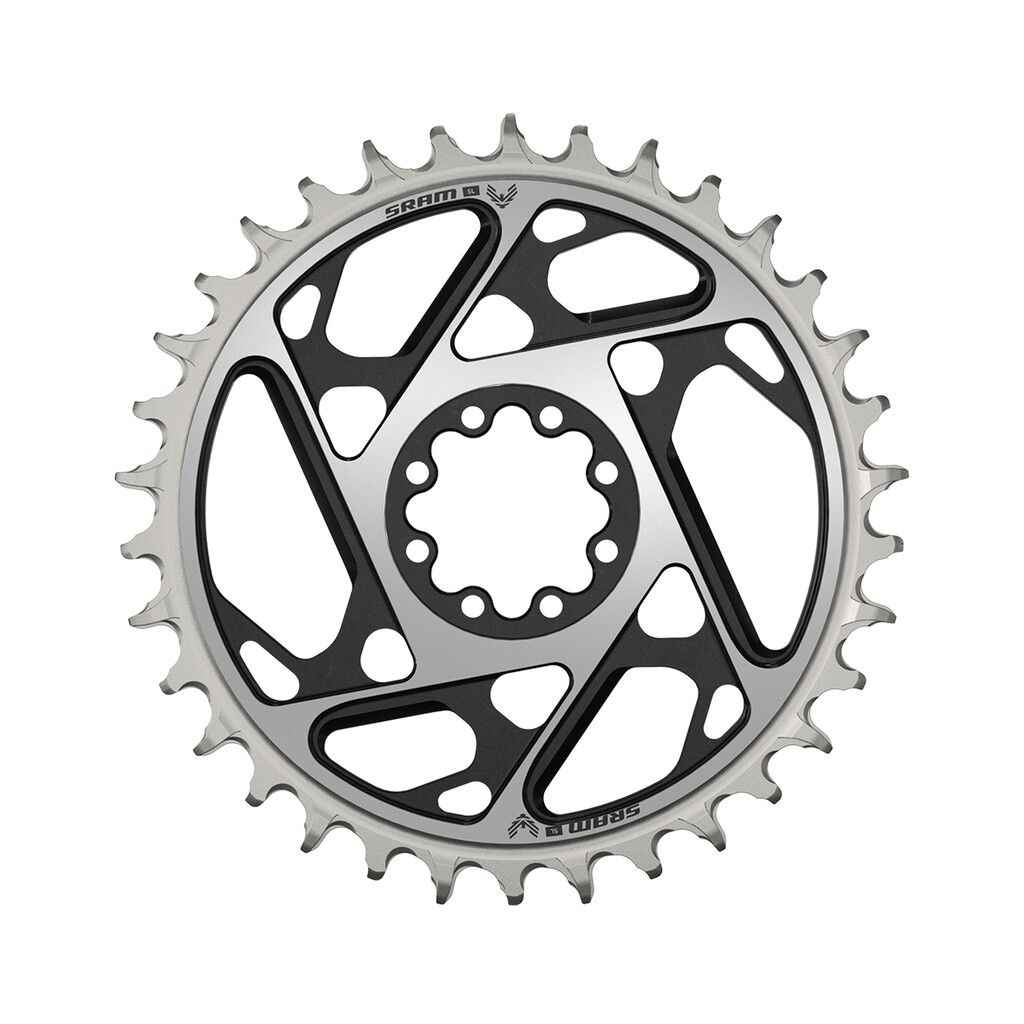 Sram - Chainring XX SL Eagle AXS Transmission DM 8-bolt 0mm Offset - black