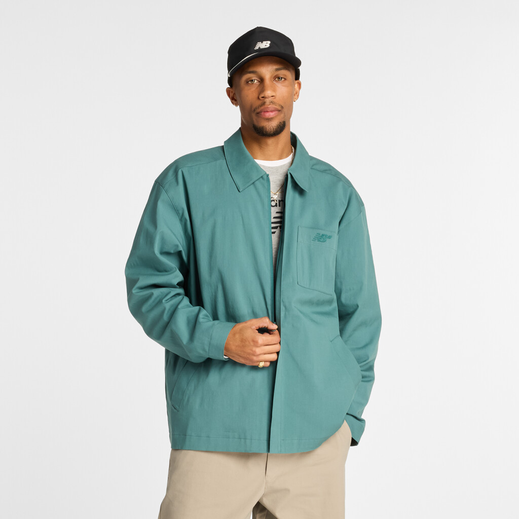 New Balance - Numeric Coaches Twill Jacket - new spruce