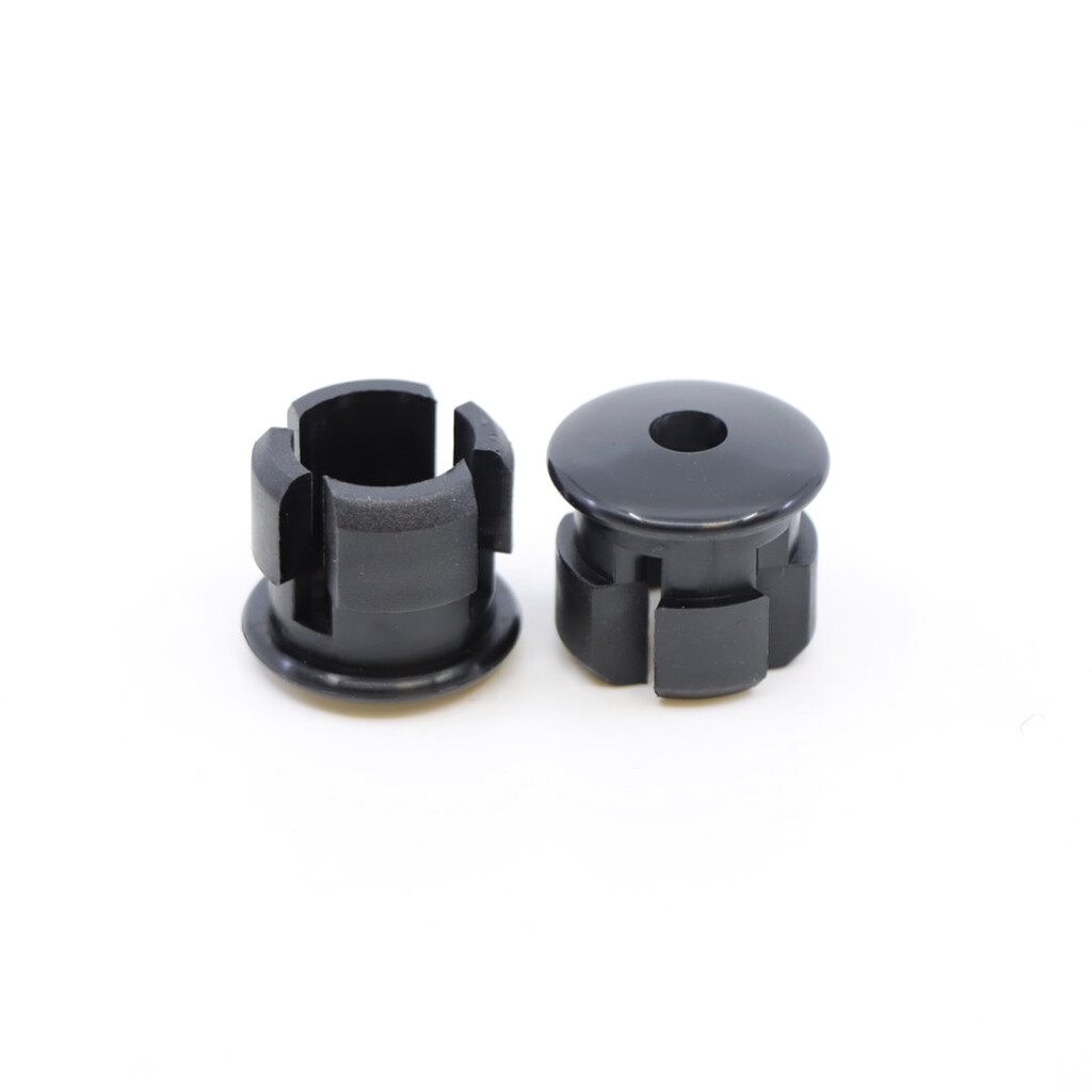 Zipp -  Extension End Plugs Vuka Alumina/Carbon - black