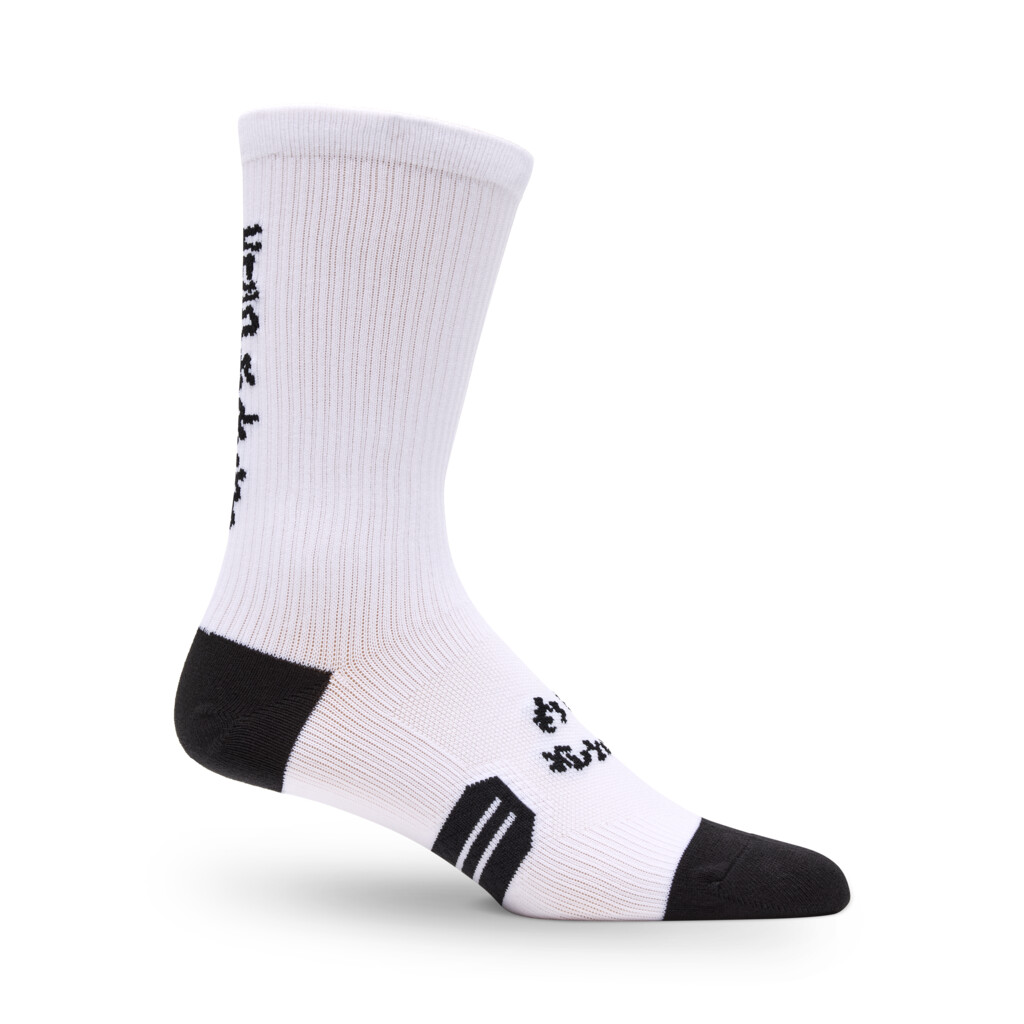 Fox Racing - 8" Ranger Sock Hello Future - white