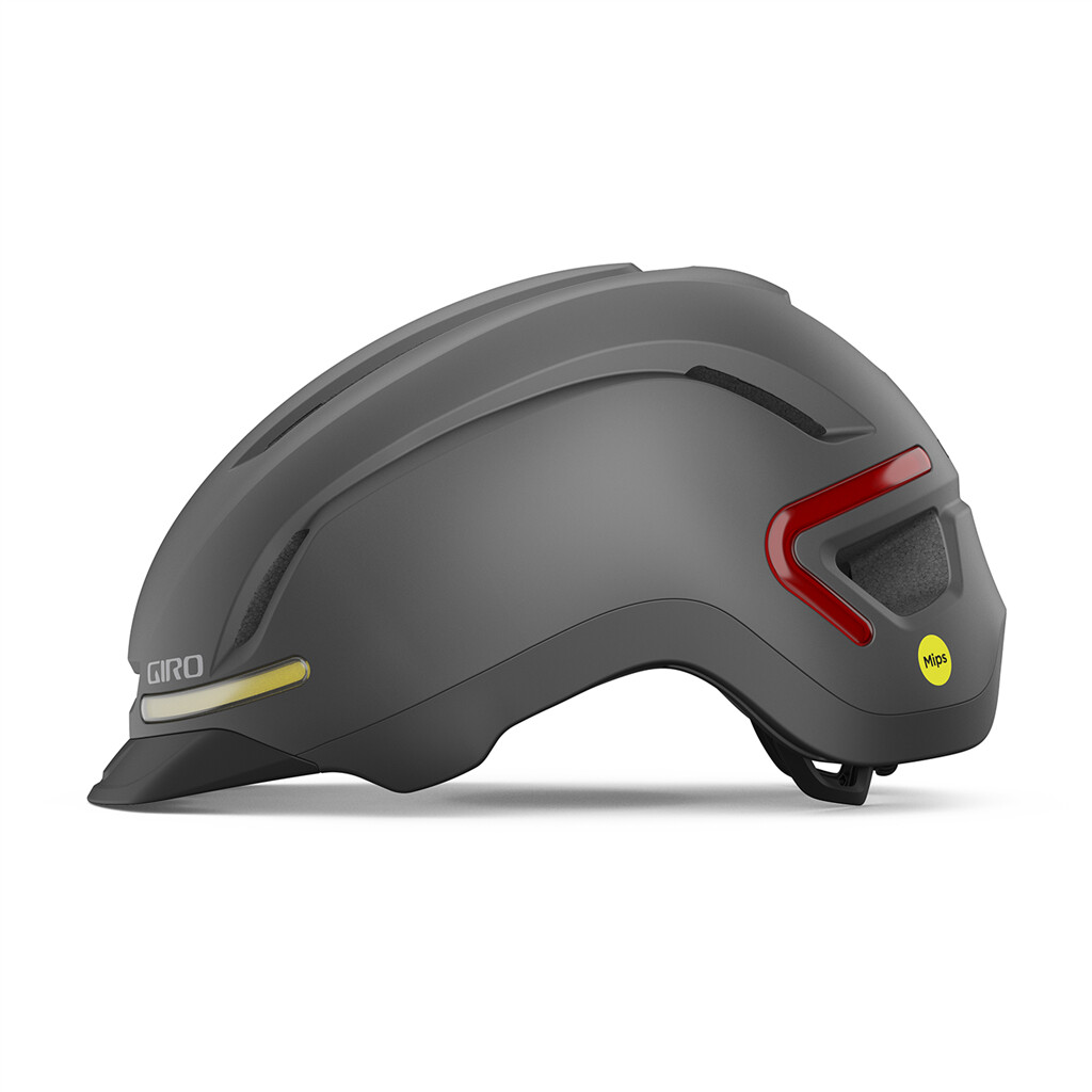 Giro Cycling - Ethos LED MIPS Helmet - matte graphite