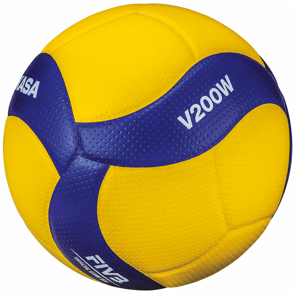 Mikasa - Volleyball V200W - yellow/royal