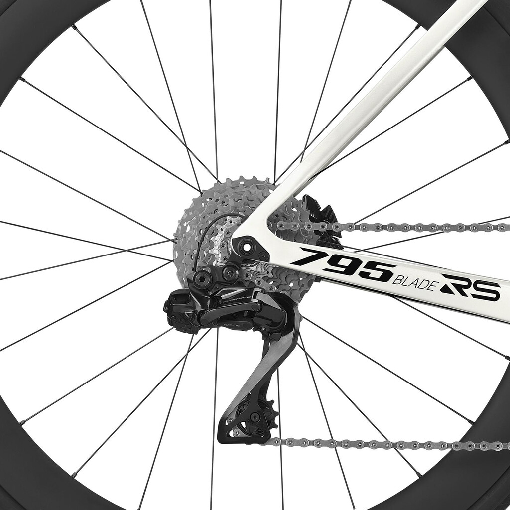 Look - Bike 795 Blade RS DURA ACE DI2 2X12 - iconic platinum white