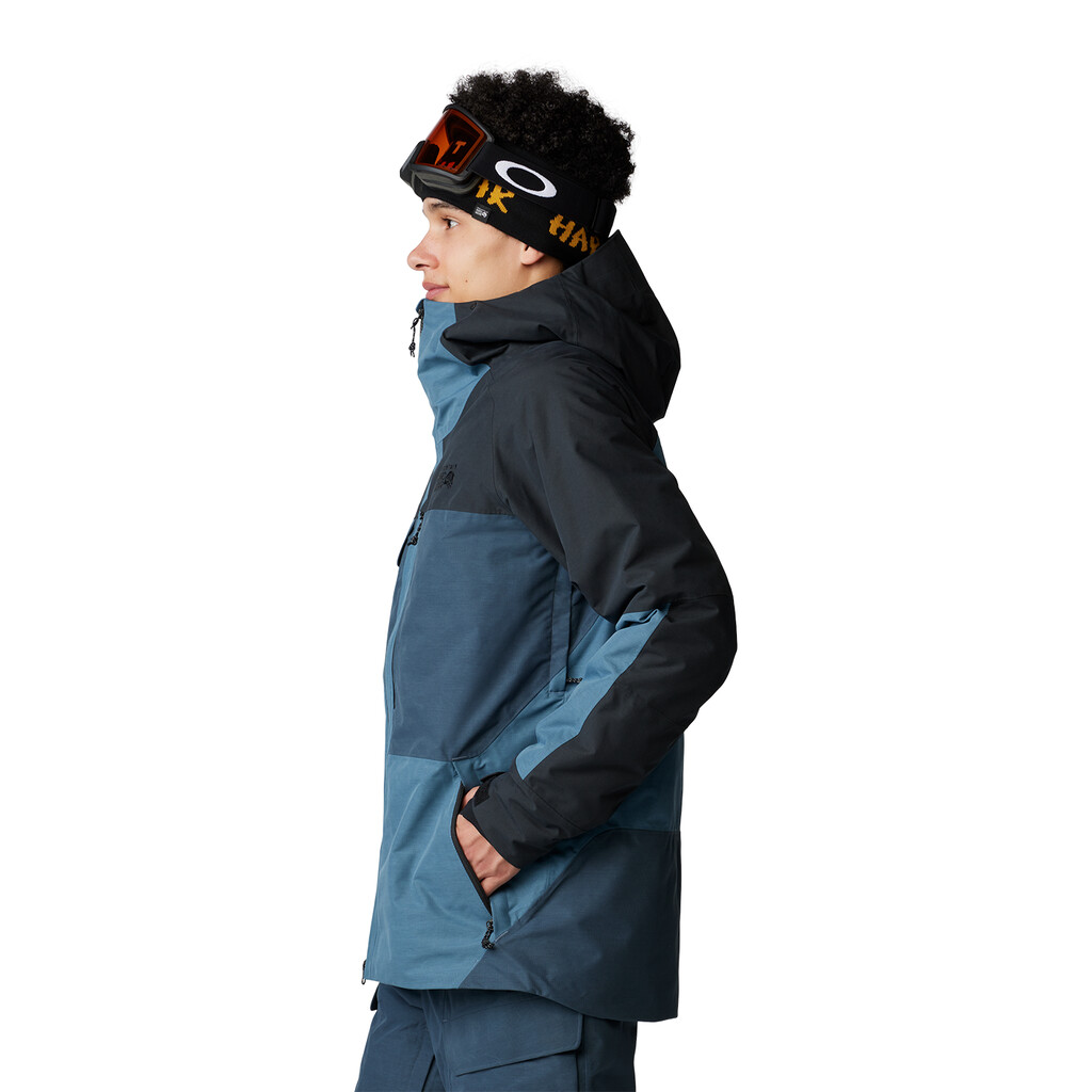 Mountain Hardwear - M Cloud Bank™ GORE-TEX Jacket - asiatic blue, montauk blue, black 444