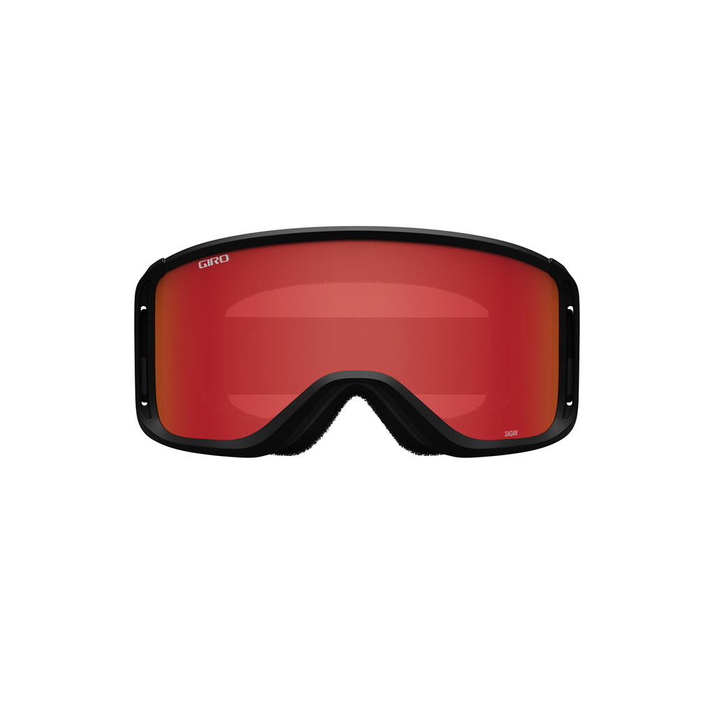 Giro Eyewear - Sagen Goggle - black/grey flow;amber scarlet S2;+S0