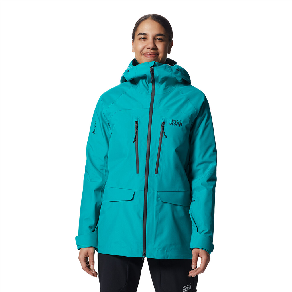 Mountain Hardwear - W Boundary Ridge Gore Tex Jacket - synth green 360