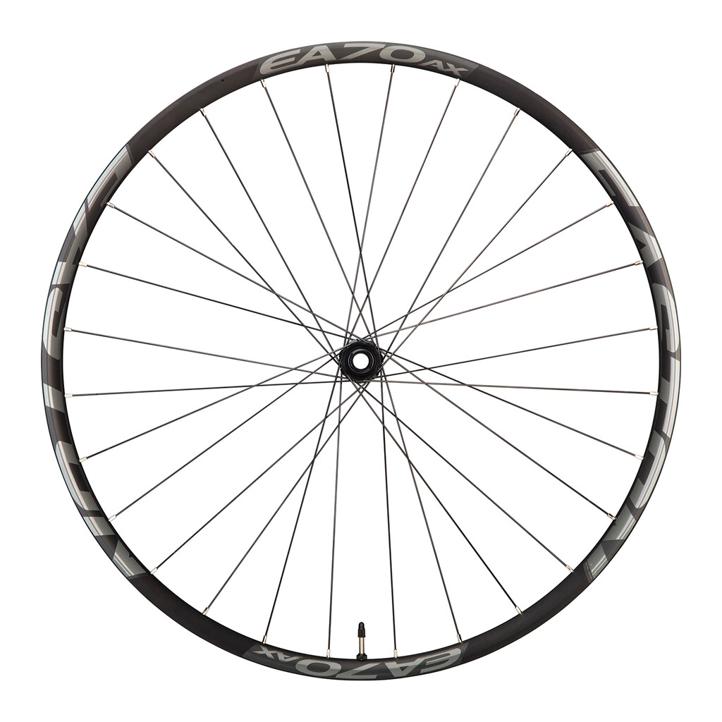 Easton - EA70 AX Road Gravel CLN Disc Wheel - matte black/brushed