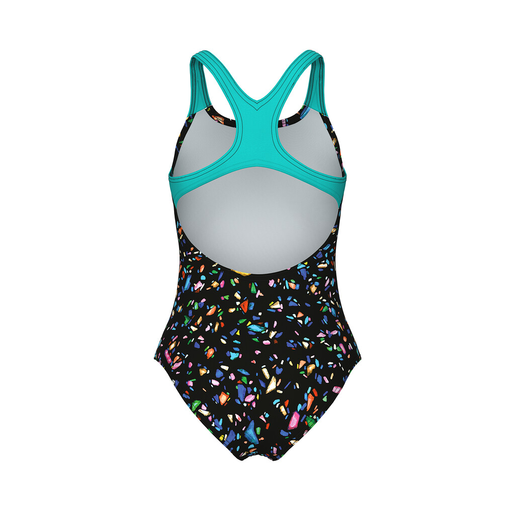 Arena - G Arena Confetti Swimsuit Swim Pro Back - black multi/water