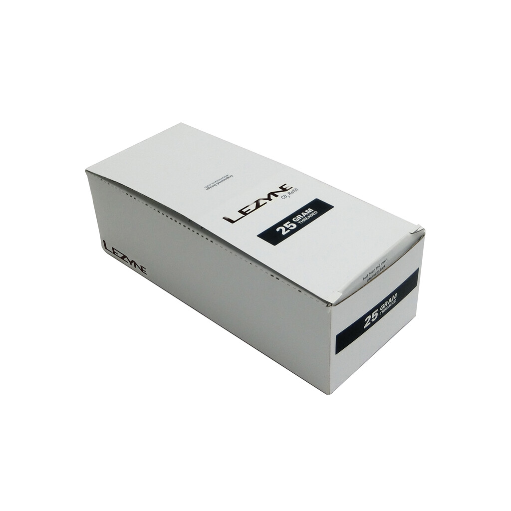 Lezyne - 25G CO2 Countertop Box - silver