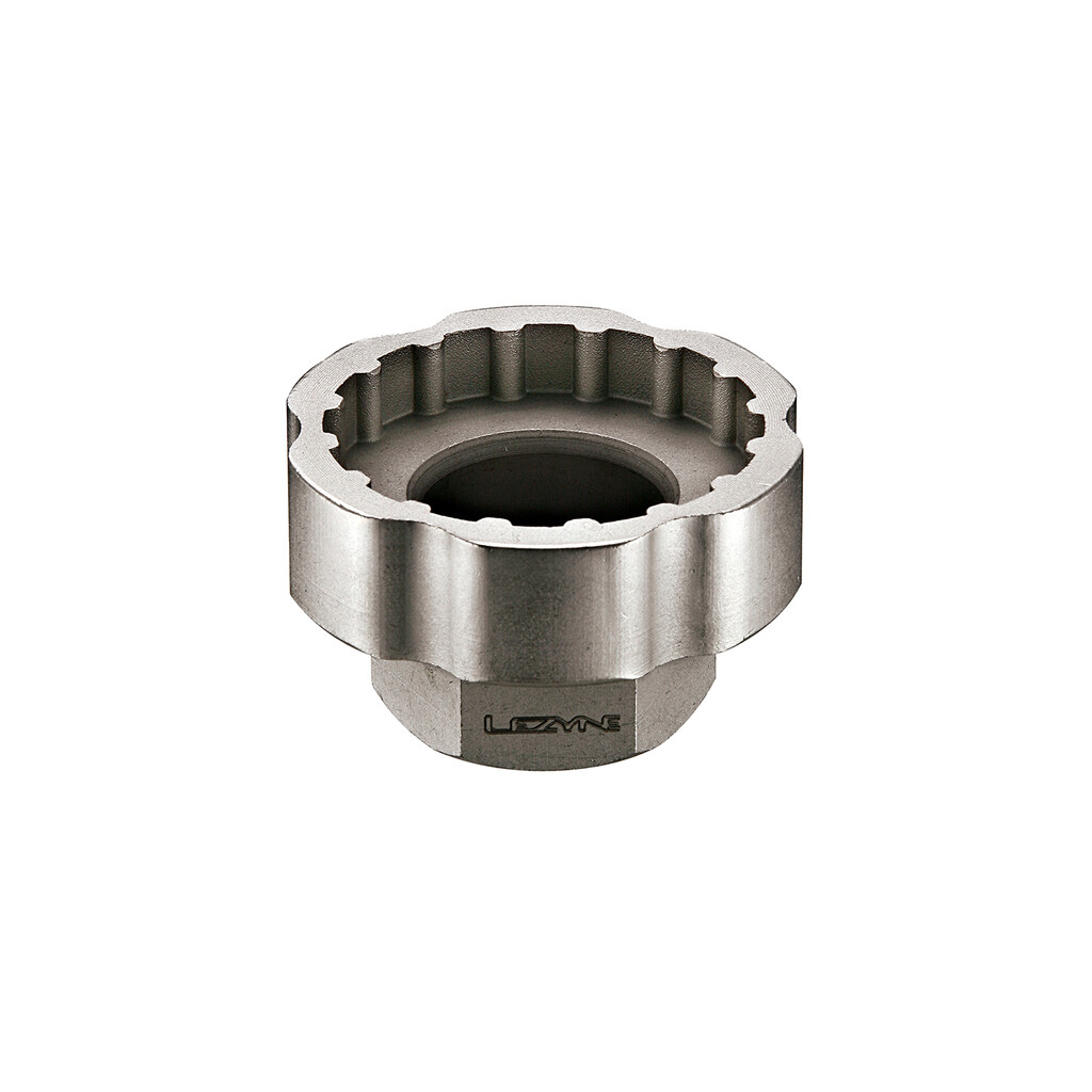 Lezyne - External Bottom Bracket EXBBT-SOC Socket Tool - nickel