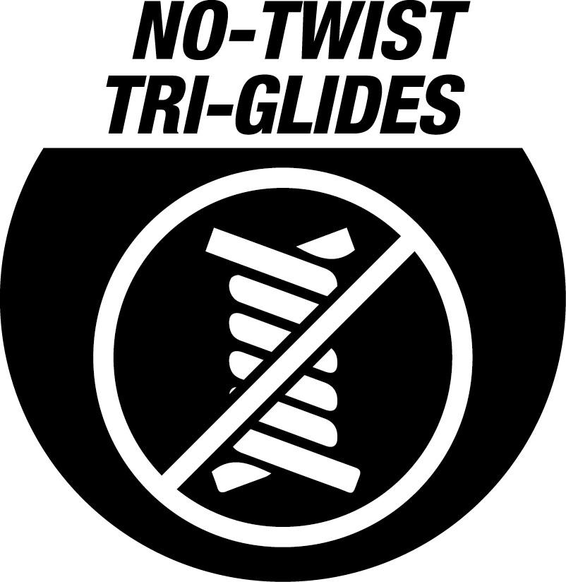 No-Twist Tri-Glides
