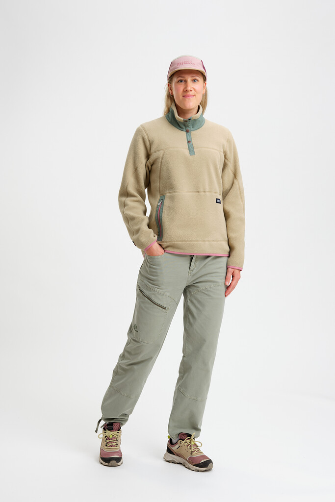 Elevenate - W Canyon Pile Fleece  - Safari