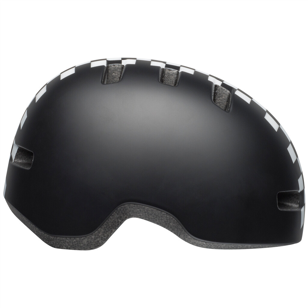 Bell - Lil Ripper Helmet - matte black/white checkers