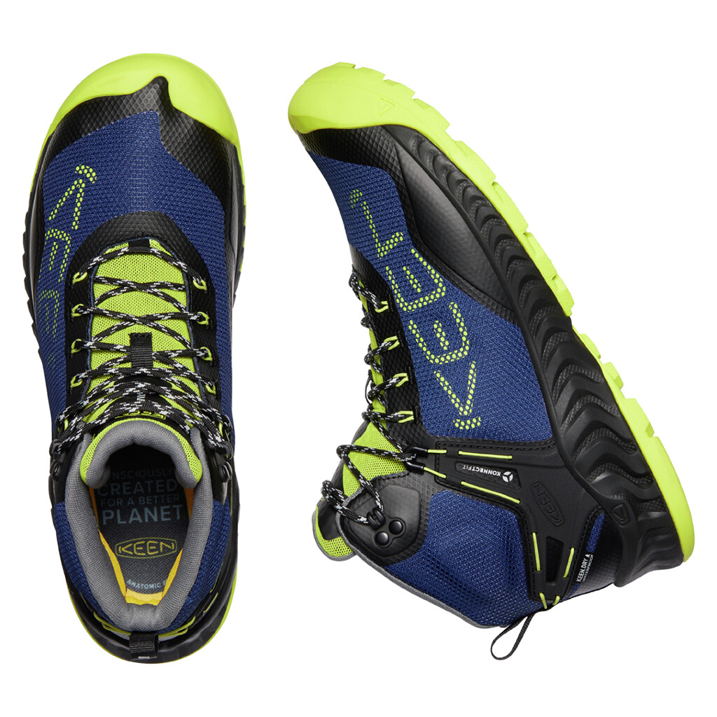 KEEN - M Nxis Evo Mid WP - black/evening primrose