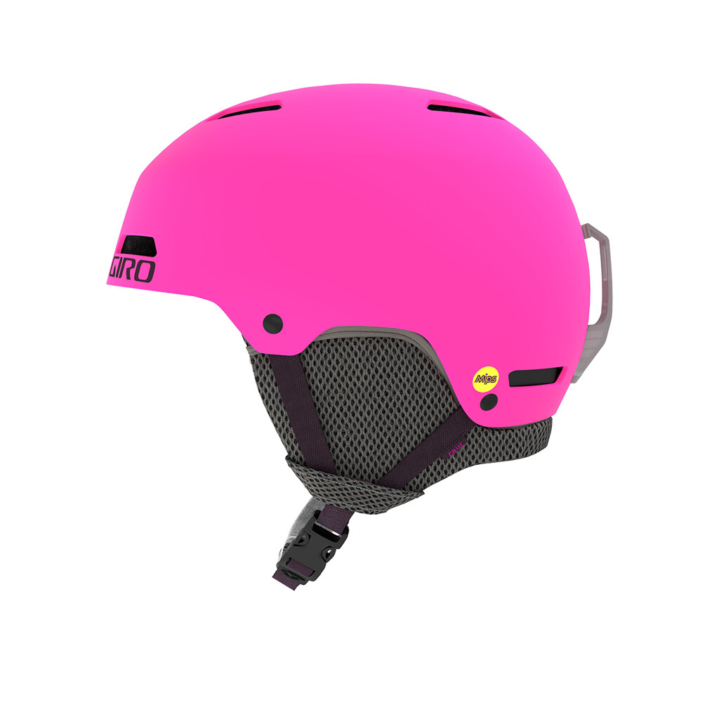 Giro Snow - Crüe MIPS FS Helmet - matte bright pink