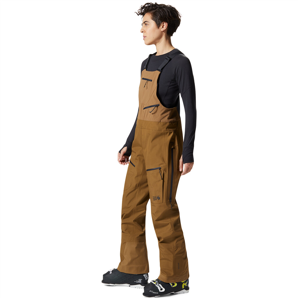 Mountain Hardwear - W Boundary Ridge Gore Tex Bib - corozo nut 239