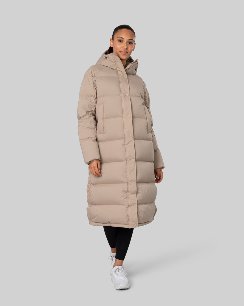 Johaug - Escape Down Long Coat - dark beige