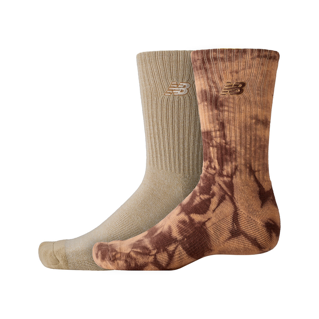 New Balance - Lifestyle Tie Dye Midcalf Socks 2Pack - as2