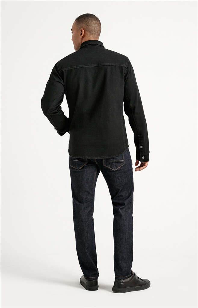 DU/ER - All-Weather Denim Jacket - Jet Black - jet black