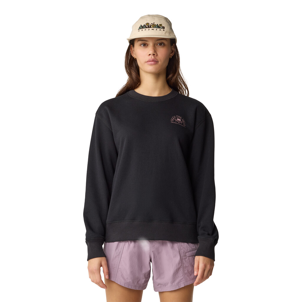 Mountain Hardwear - W Seek Floral™ Pullover Crew - black 010