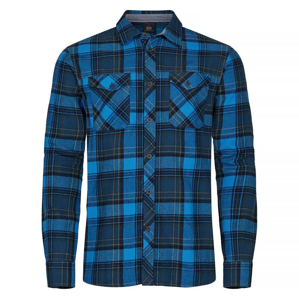 Elevenate - M Cham Shirt - dark steel blue