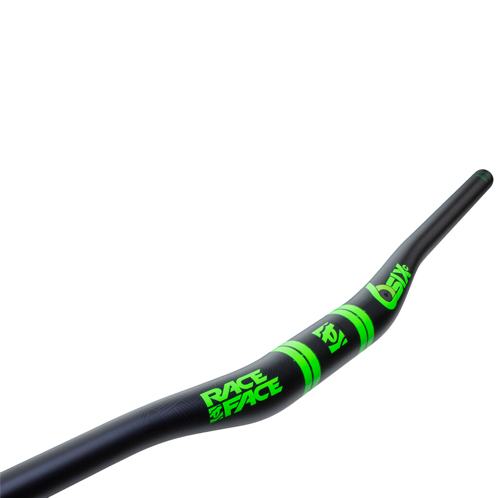 Race Face - Sixc Carbon 35X820 20mm Riser Bar - carbon/green