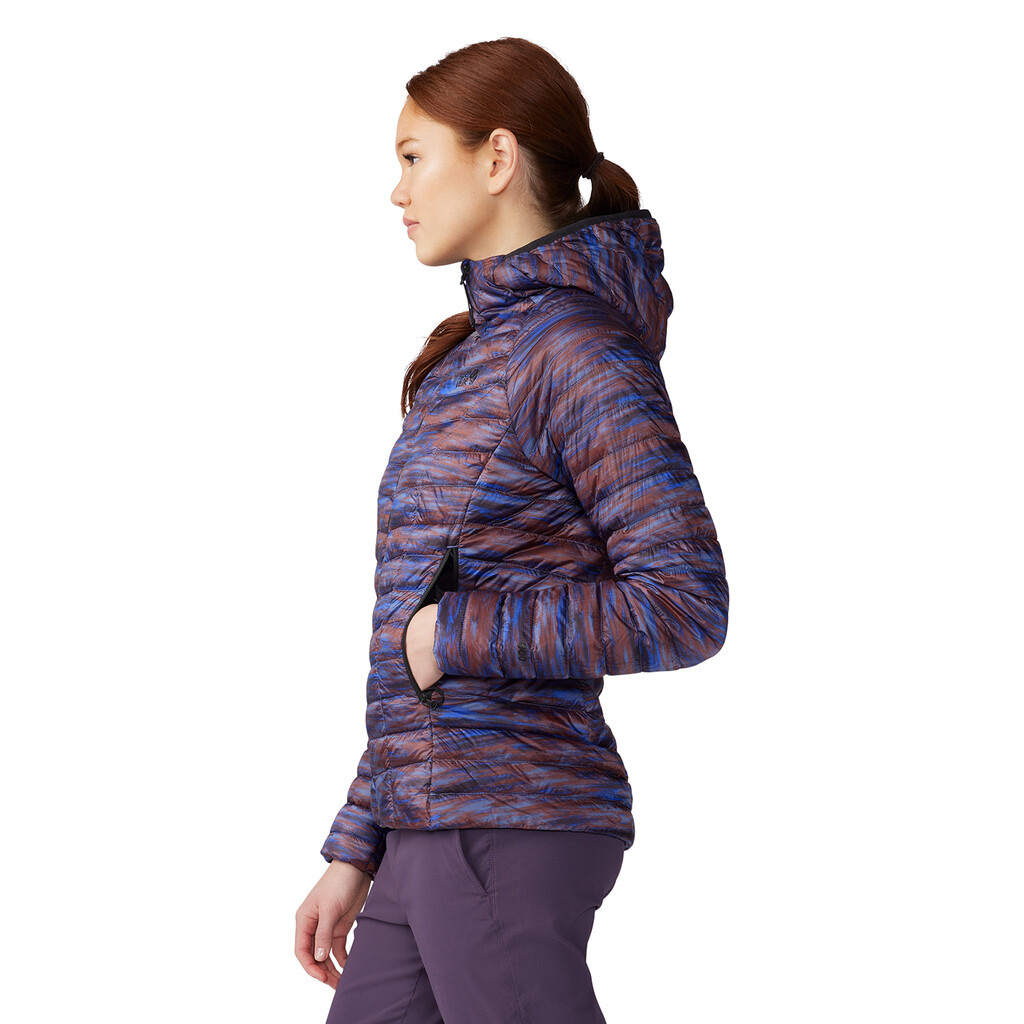 Mountain Hardwear - W Ghost Whisperer/2 Hoody - blurple frequency print 598