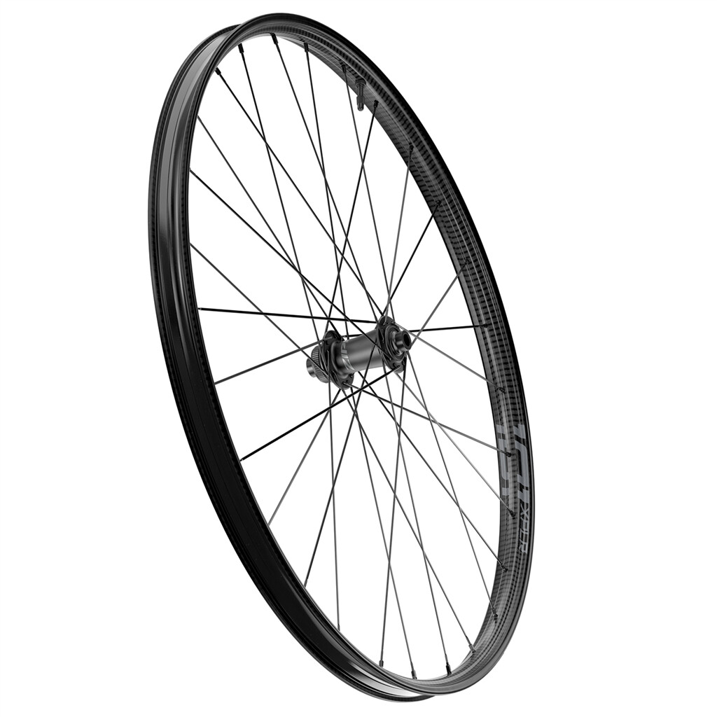 Zipp - 101 XPLR Tubeless Disc-Brake Front Wheel - black carbon