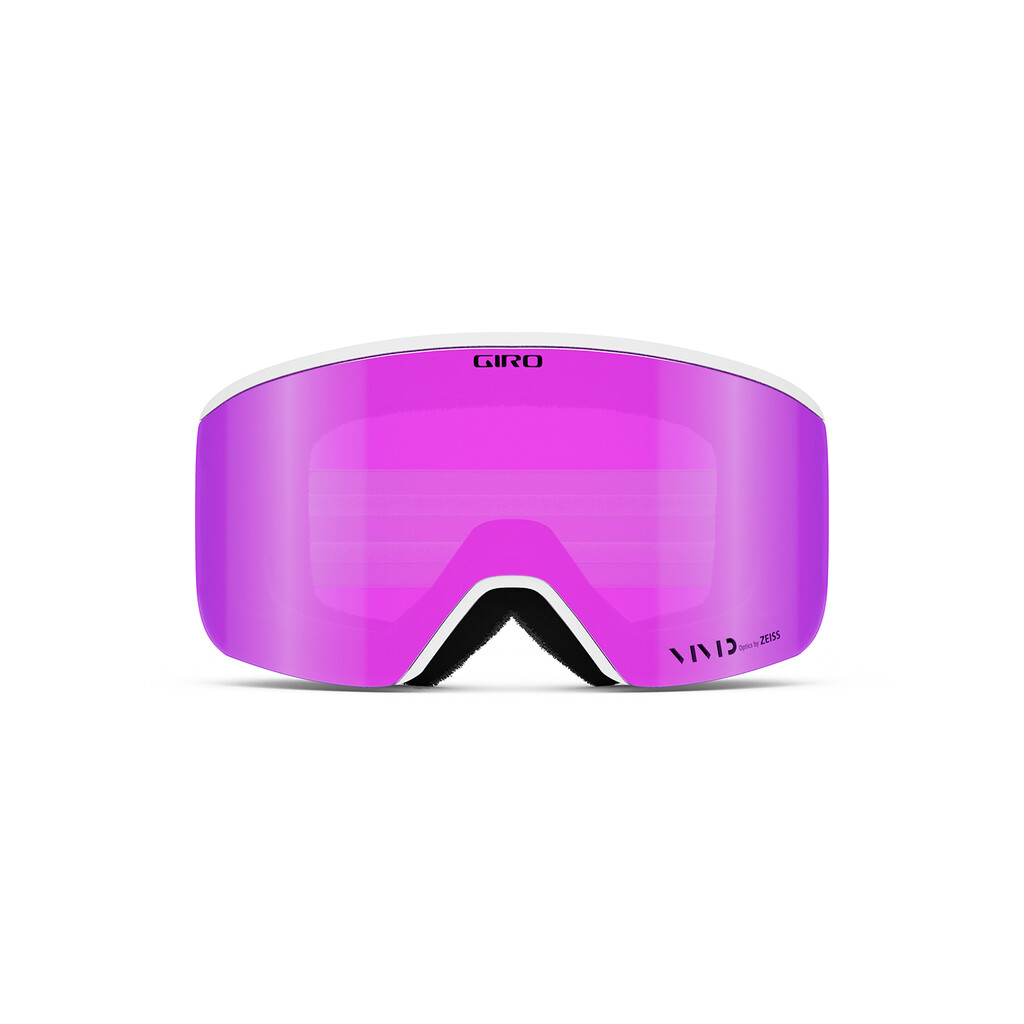 Giro Eyewear - Ella Vivid Goggle - white bliss;vivid pink S2;+S1 - one size