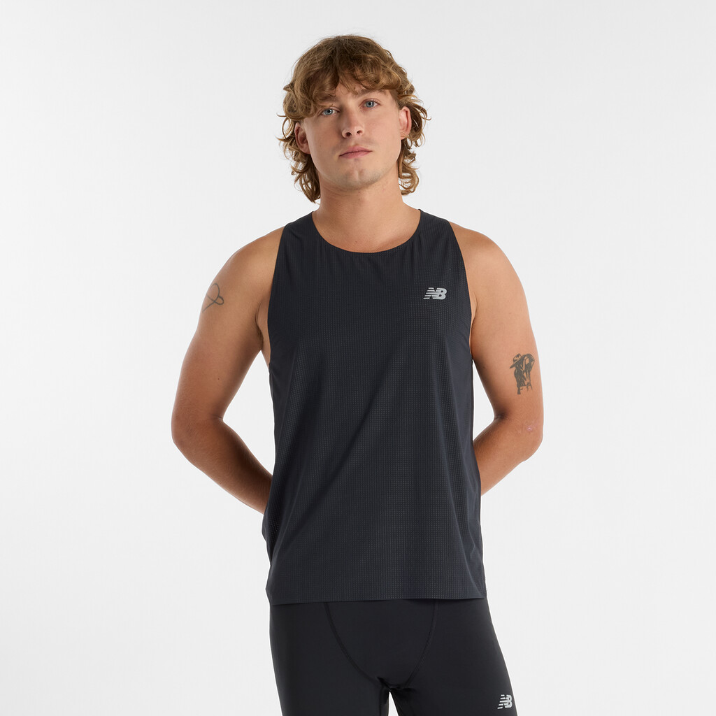 New Balance - Race Day Ultra Light Singlet - black