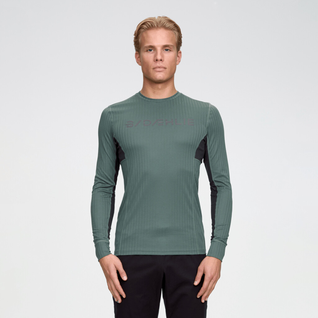 Daehlie - M Training Tech Long Sleeve - dark forest