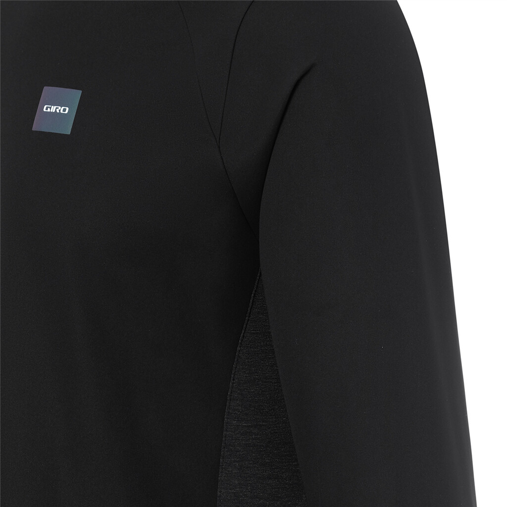 Giro Textil - M Roust LS Wind Jersey - black/grey