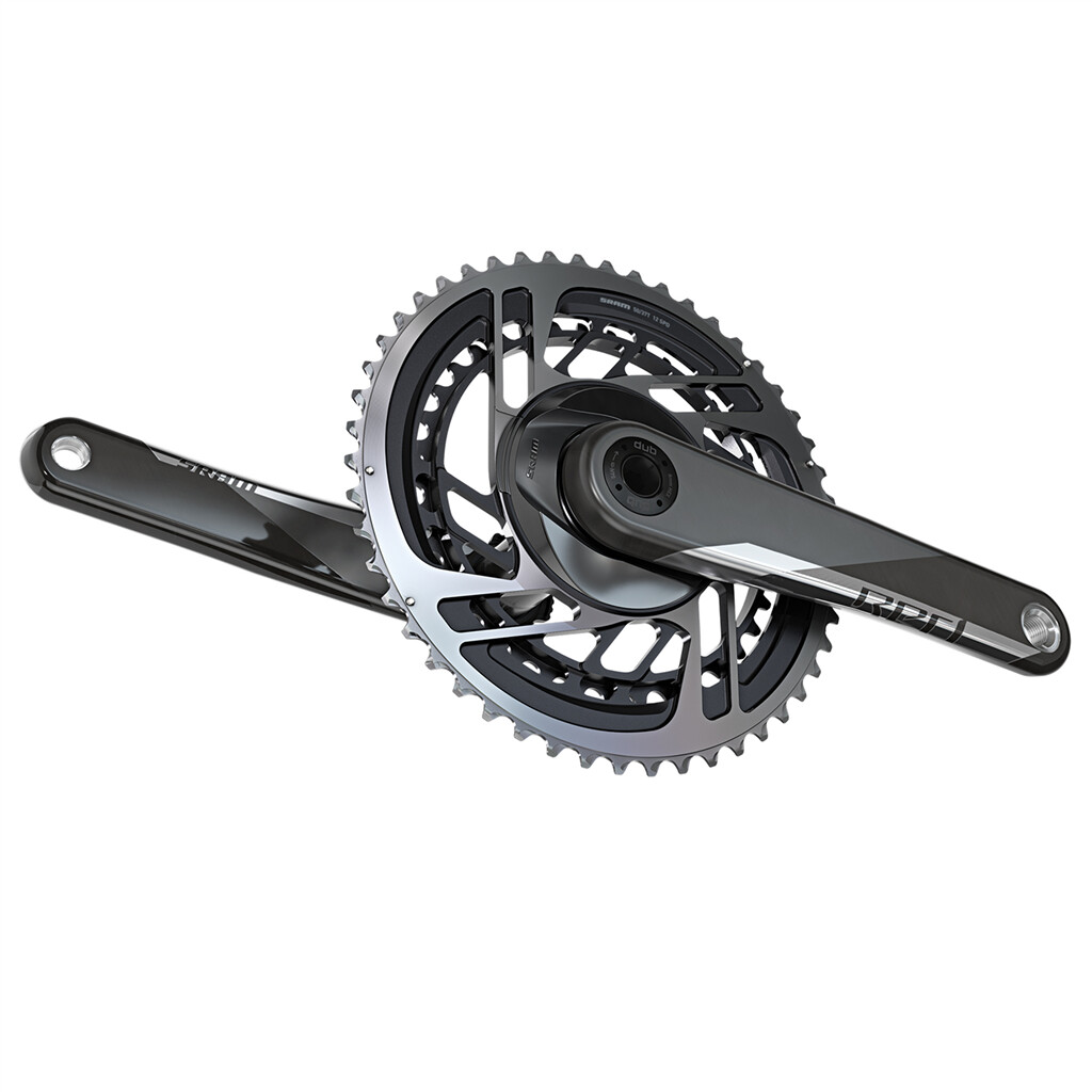 Sram - Crankset Red eTap AXS 2x DUB - natural carbon