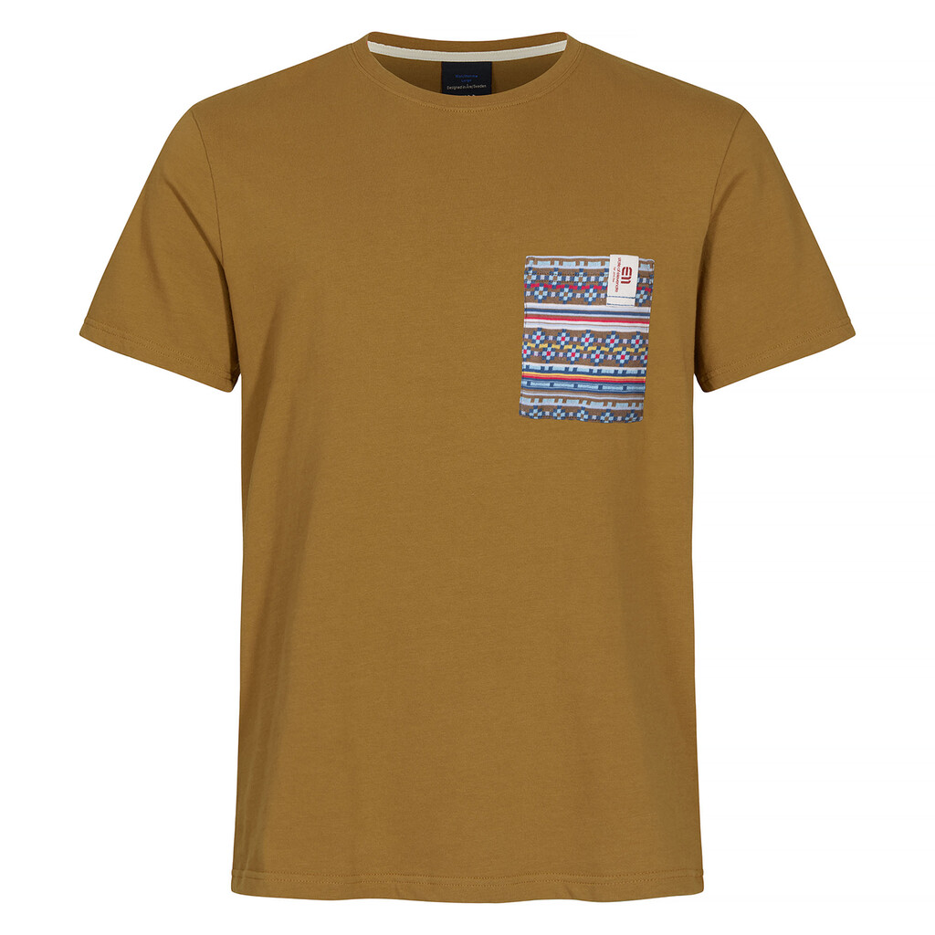 Elevenate - M Marea Tee  - mustard brown