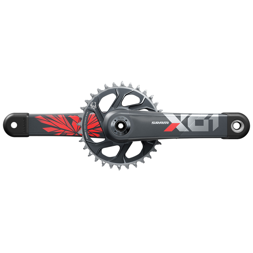 Sram - Crankset X01 Eagle SuperBoost+ DUB - red