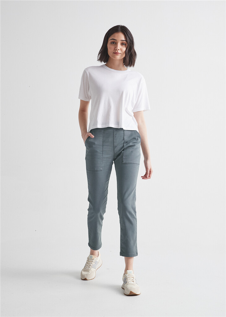 DU/ER - W No Sweat Everyday Pant - storm