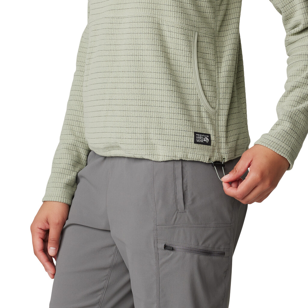 Mountain Hardwear - W Summit Grid™ Half Zip - white sage 341