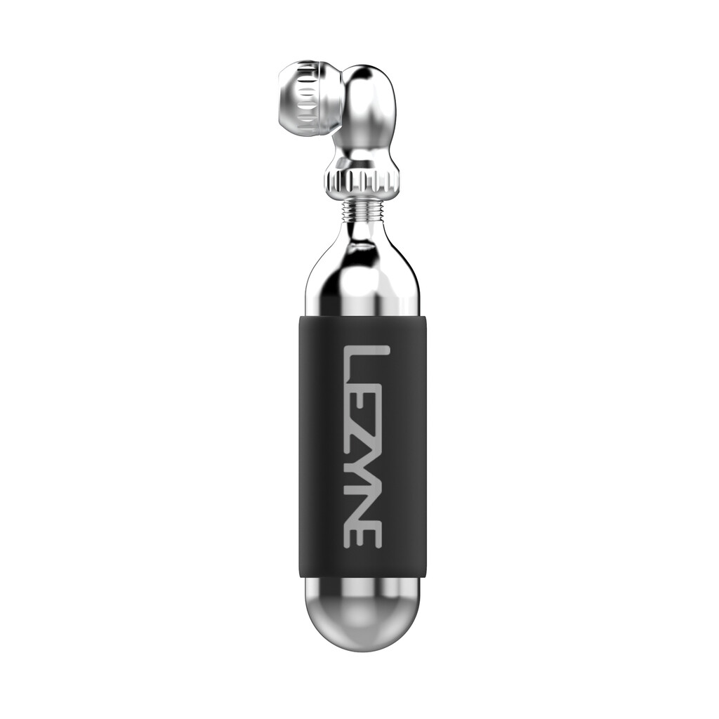 Lezyne - Twin Speed Drive CO2 With 25G Cartridge - silver gloss