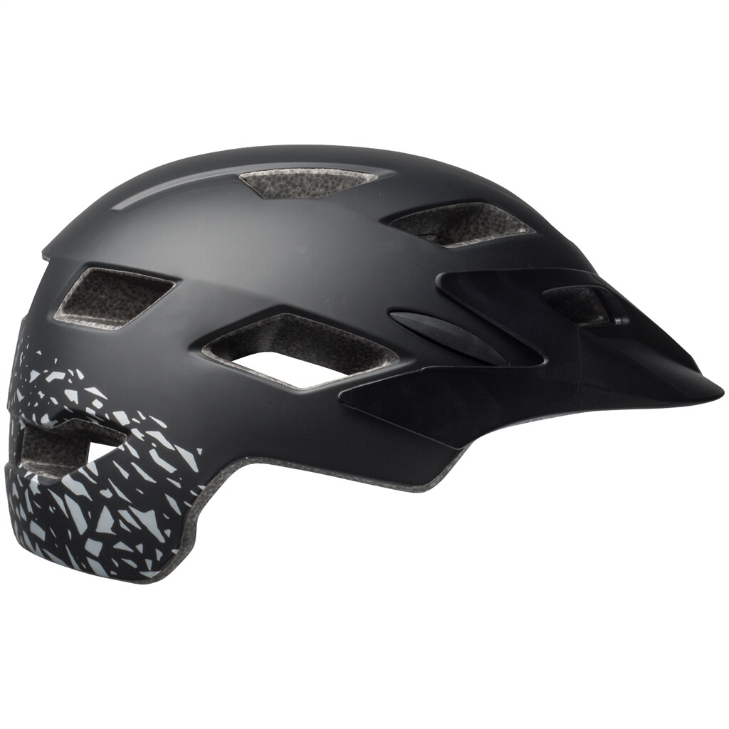 Bell - Sidetrack Child Helmet - matte black/silver fragments