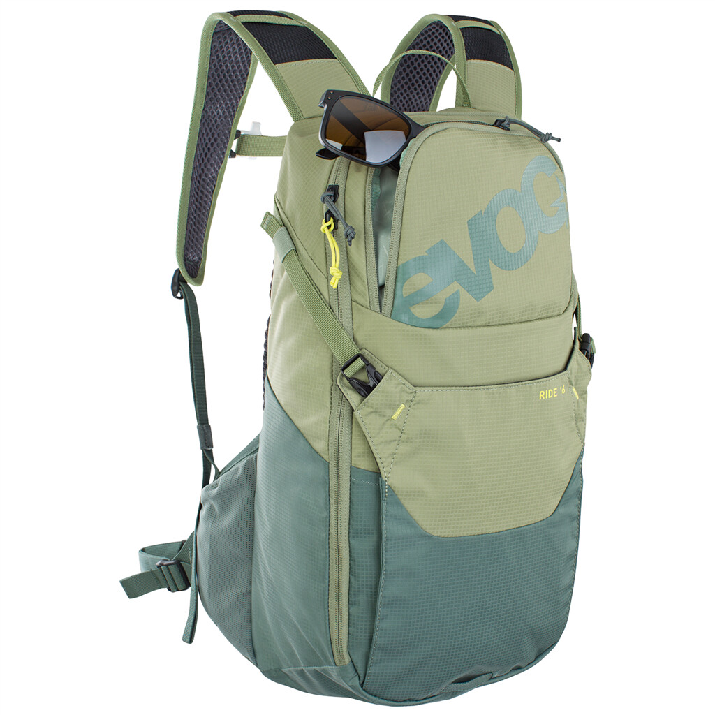 Evoc - Ride 16L Backpack - light olive/olive