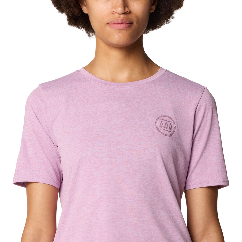 Mountain Hardwear - W Sunblocker™ Short Sleeve - wisteria heather 567