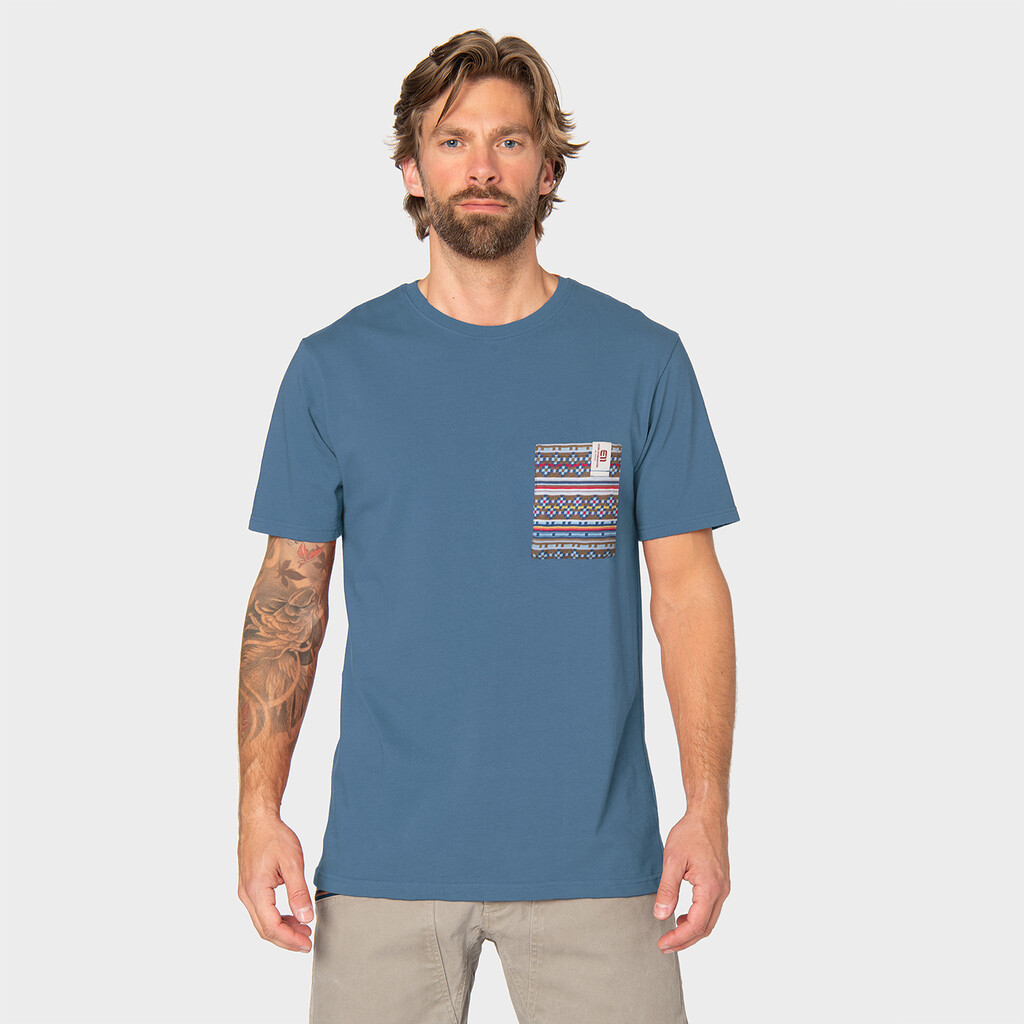 Elevenate - M Marea Tee  - indian blue