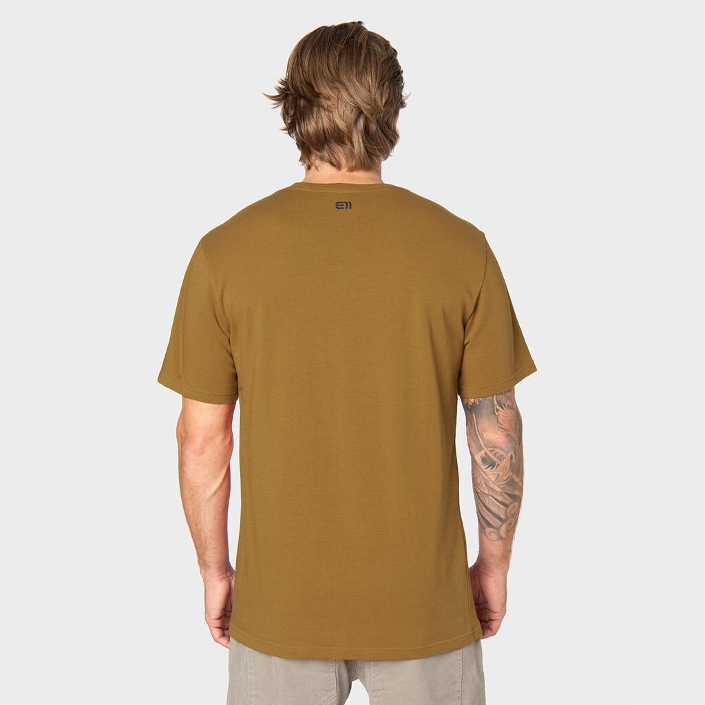 Elevenate - M Marea Tee  - mustard brown