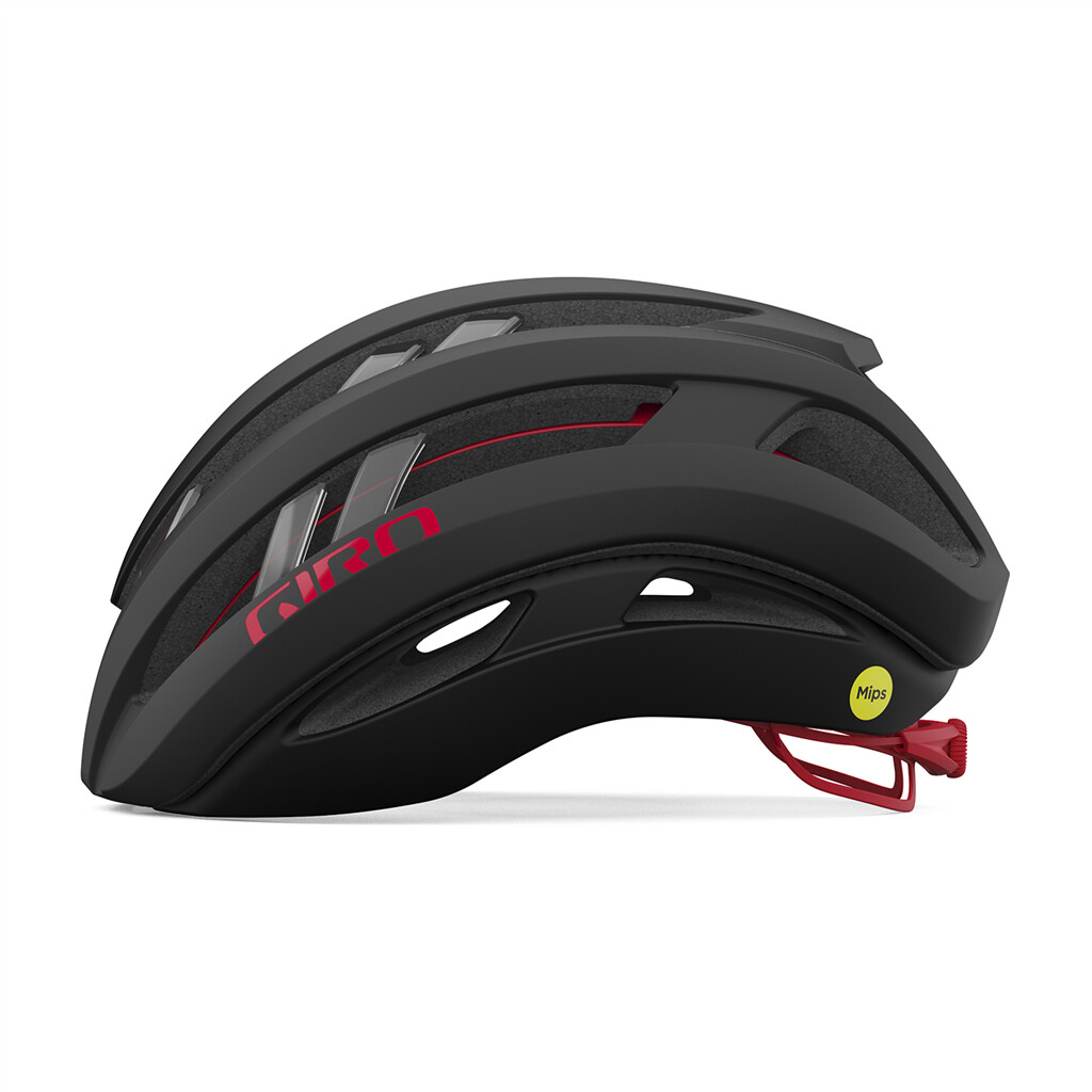 Giro Cycling - Aries Spherical MIPS Helmet - matte carbon/red